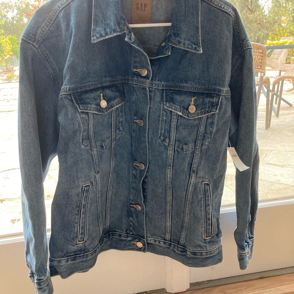 Gap oversized denim jacket